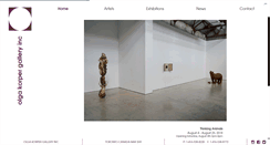 Desktop Screenshot of olgakorpergallery.com